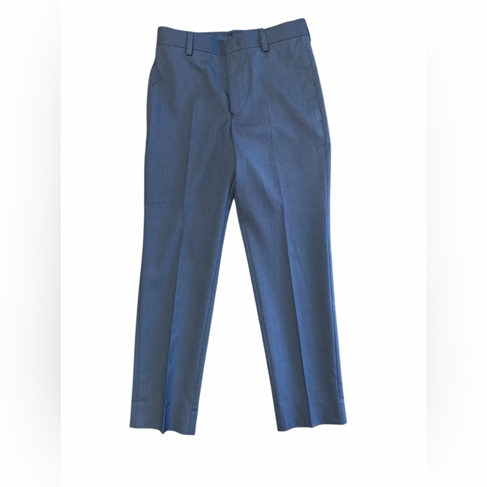 Michael Strahan Classic Navy Textured Trousers Size 8R, NWT - Picture 3 of 8